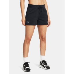 Under Armour Sport rövidnadrág Rival Fleece Short 1382723-001 Fekete Loose Fit