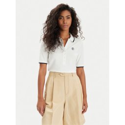 Tommy Hilfiger Pólóing WW0WW41288 Ekru Slim Fit