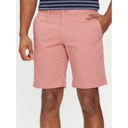 Tommy Hilfiger Szövet rövidnadrág Brooklyn MW0MW23563 Rózsaszín Regular Fit