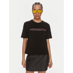 Patrizia Pepe Póló 2M4389/J089-K103 Fekete Regular Fit