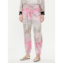 Liu Jo Szövet nadrág TA4238 T3247 Rózsaszín Relaxed Fit