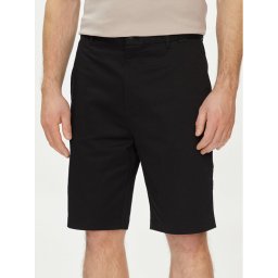 Calvin Klein Szövet rövidnadrág Sateen K10K112831 Fekete Regular Fit