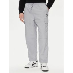 Puma Melegítő alsó Classics 624260 Szürke Relaxed Fit