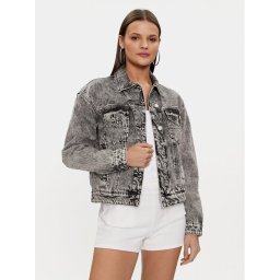 Guess Farmer kabát Clarette W4RN62 D56B3 Szürke Regular Fit