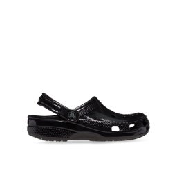 Crocs Papucs Classic High Shine Clog 209609 Fekete