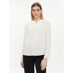 Calvin Klein Blúz K20K207075 Ekru Regular Fit