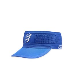 Compressport Napellenző Spiderweb Headband On/Off CU00006B Kék