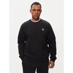 adidas Pulóver Trefoil Essentials IM4532 Fekete Regular Fit