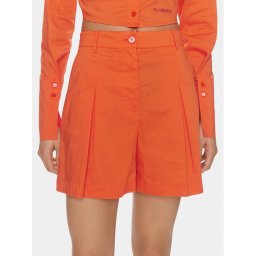 Patrizia Pepe Szövet rövidnadrág 2P1617/A23-R825 Narancssárga Regular Fit