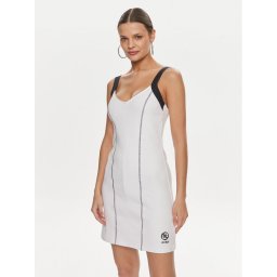 Guess Hétköznapi ruha Harper V4GK00 KBP41 Fehér Bodycon Fit
