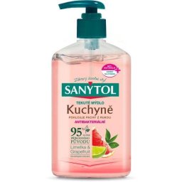 Sanytol konyhai folyékony szappan lime és grapefruit 250ml