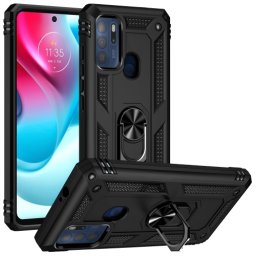 RING Motorola Moto G60s fekete védőtok