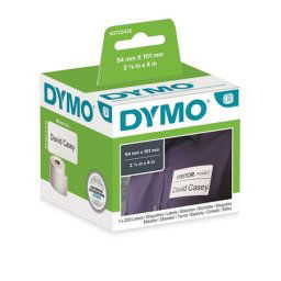 DYMO Etikett, LW nyomtatóhoz, 54x101 mm, 220 db etikett, DYMO