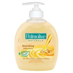 PALMOLIVE Folyékony szappan, 0,3 l, PALMOLIVE Nourishing "Milk and Honey"