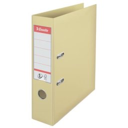 ESSELTE Iratrendező, 75 mm, A4, PP, élvédő sínnel, ESSELTE "Standard", kagyló