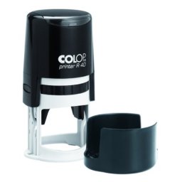 COLOP Bélyegző, kör, COLOP "Printer R 40", lila cserepárnával