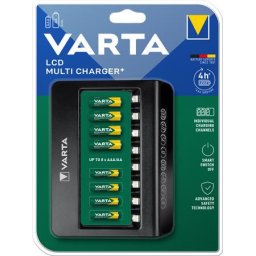 VARTA Elemtöltő, AA/AAA, 8 férőhelyes, VARTA "Multi"