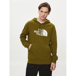 The North Face Pulóver Light Drew Peak NF00A0TE Zöld Regular Fit