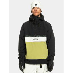 Quiksilver Anorák Steeze Jk Snjt EQYTJ03421 Fekete Regular Fit