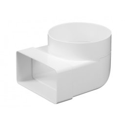 Awenta KP55-23 lapos csatorna 55X110 mm függőleges átalakító idom 90°