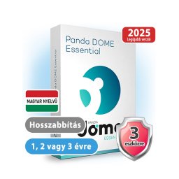 Panda Dome Essential 3 eszközre 1 évre (hosszabbítás)