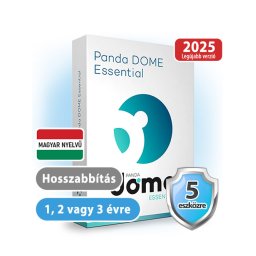 Panda Dome Essential 5 eszközre 1 évre (hosszabbítás)