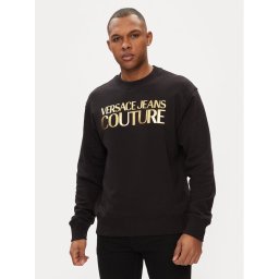 Versace Jeans Couture Pulóver 76GAIT00 Fekete Regular Fit