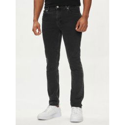 Just Cavalli Farmer 76OAB5J0 Fekete Super Slim Fit