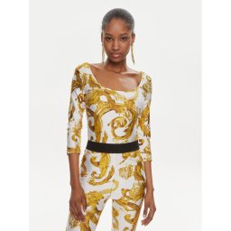 Versace Jeans Couture Body 76HAM221 Fehér Slim Fit