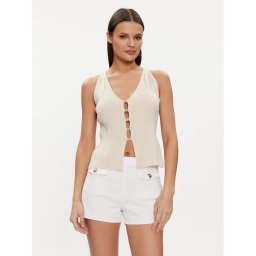 Guess Felső W4GR34 Z2YK2 Bézs Regular Fit