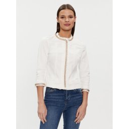 Liu Jo Farmer kabát UXX039 D4128 Fehér Regular Fit