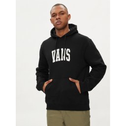 Vans Pulóver Vans Arched Po VN000G0N Fekete Regular Fit