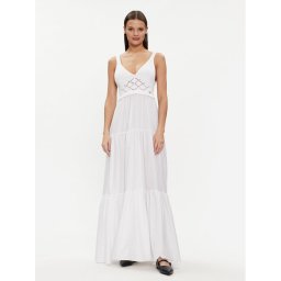 Liu Jo Nyári ruha MA4070 MA23A Fehér Regular Fit