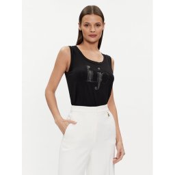 Liu Jo Felső VA4117 JS360 Fekete Regular Fit