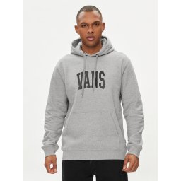 Vans Pulóver Vans Arched Po VN000G0N Szürke Regular Fit