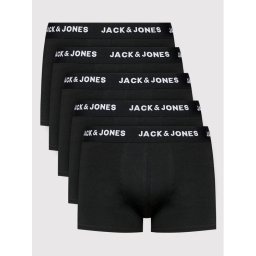 Jack&Jones 5 darab boxer Chuey 12142342 Fekete
