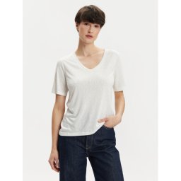 ONLY Póló Elise 15257390 Fehér Regular Fit