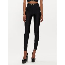 Just Cavalli Leggings 76PAC103 Fekete Skinny Fit