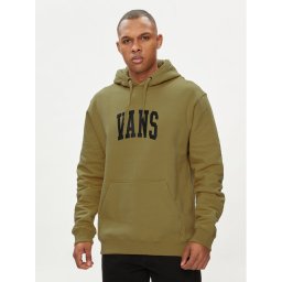 Vans Pulóver Vans Arched Po VN000G0N Barna Regular Fit