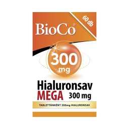 BioCo Hialuronsav Mega 300 mg tabletta 60x
