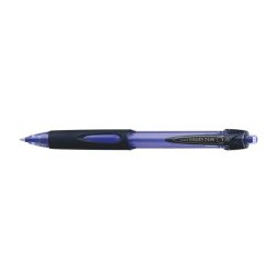 UNI Golyóstoll, 0,4 mm, nyomógombos, UNI "SN-220 Powertank", kék