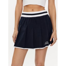 Guess Trapéz szoknya Arleth V4GD19 WG2Q0 Sötétkék Regular Fit