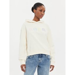 KARL LAGERFELD Pulóver 241W1800 Fehér Relaxed Fit