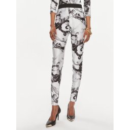 Versace Jeans Couture Leggings 76HAC101 Fehér Skinny Fit