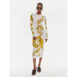 Versace Jeans Couture Hétköznapi ruha 76HAO9P8 Fehér Slim Fit