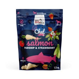 Syta Micha száraztáp lazac paszternák és eper 1,5kg
