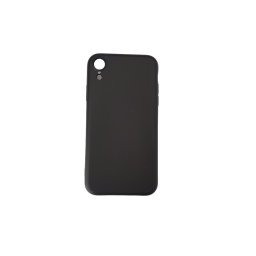 Iphone XR Prémium szilikon tok fekete
