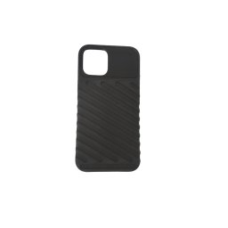 Iphone 12 / Iphone 12 Pro Thunder fekete szilikon tok