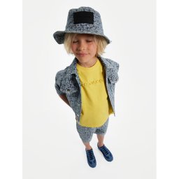 The Marc Jacobs Farmer kabát W60173 S Kék Oversize