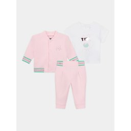 Karl Lagerfeld Kids Melegítő ruha szett Z30129 M Rózsaszín Regular Fit